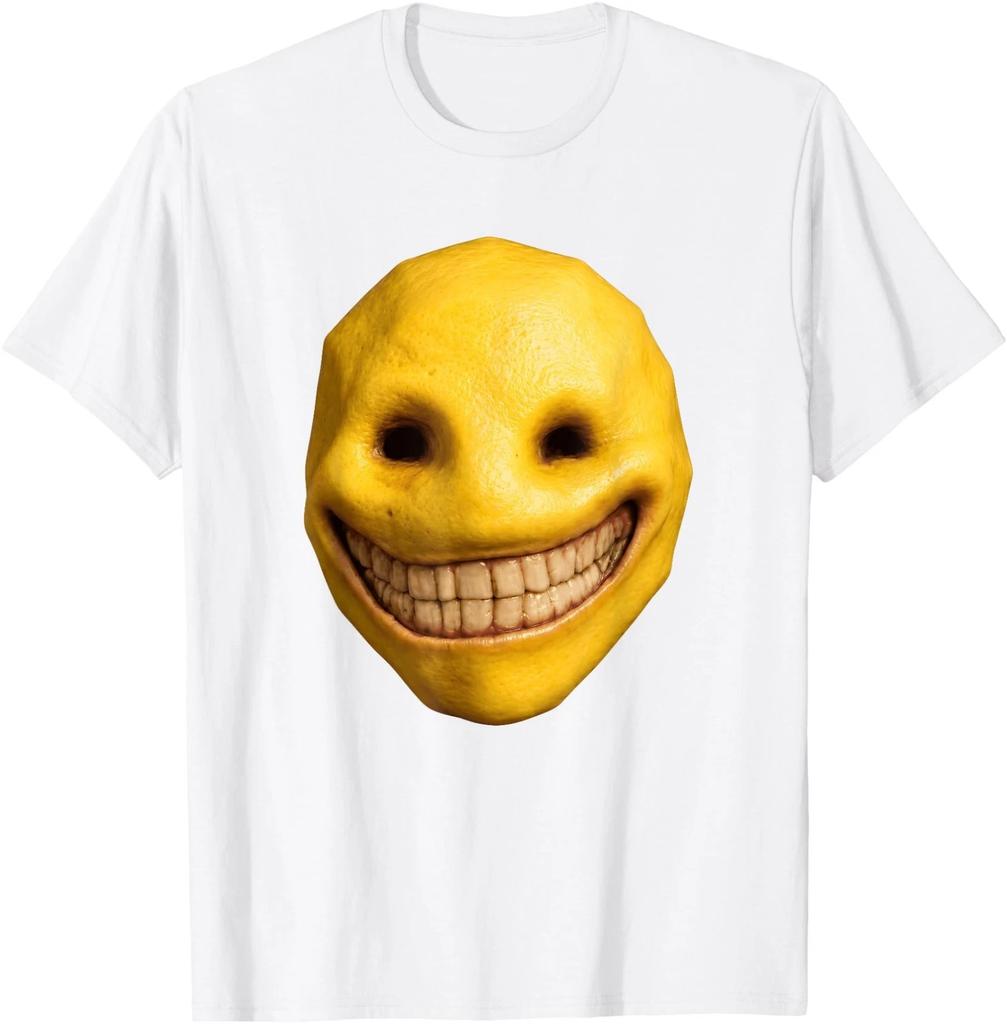 Gaming Meme Verity Spooky Halloween Yellow Smile Face T-Shirt