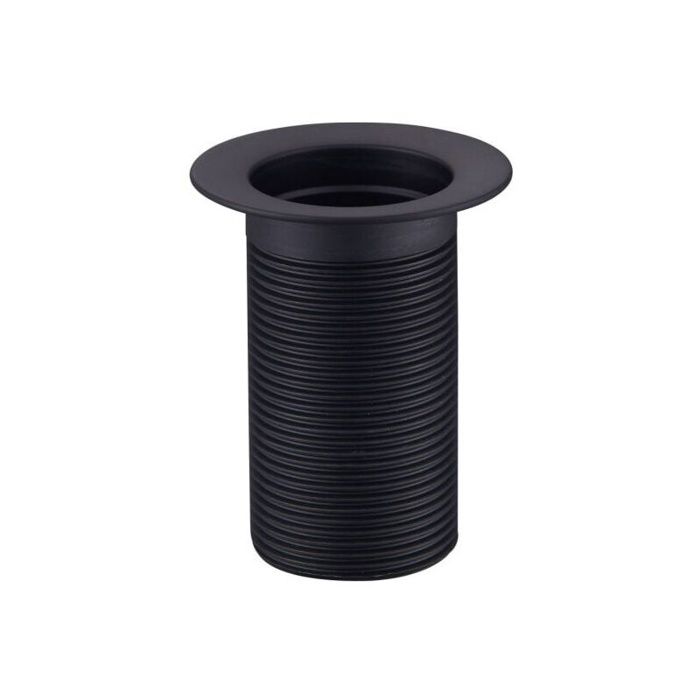 Bonde de lavabo pop-up noir sans trop-plein AIMOONSA – bonde clic-clac laiton G1¼