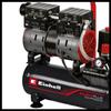 Einhell compresseur silencieux te-ac 6 silent (550 w, max. 8 bar, cuve 6l, 110 l/m, 57db, moteur sans huile ni entretien)