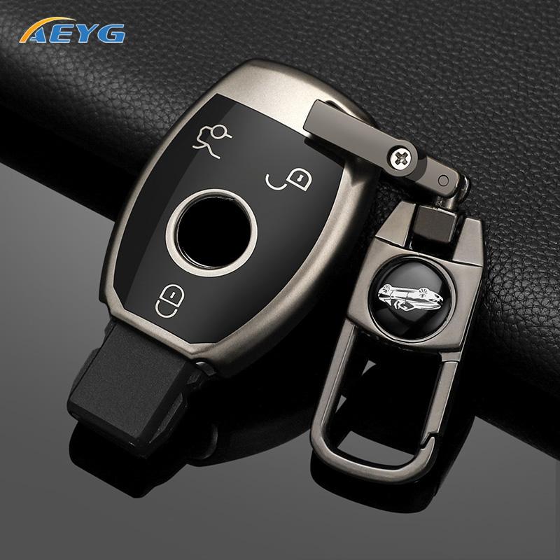 Fashion Tpu Car Key Case Cover Shell For Mercedes Benz A B C E Class Gls Gla Glk Glc Cls Cla W204 W205 W212 W463 W176 2/3 Button