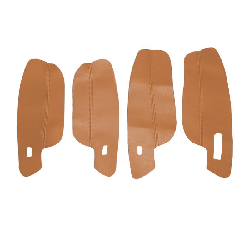 

Внутренняя кожа из микрофибры, подлокотник двери автомобиля, панель, защитная накладка для VW Golf 7 2014 2015 2016 2017 2018 только 4xDoor Armrest Brown