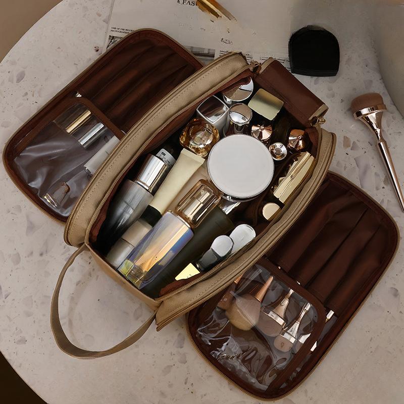 Kosmetická taška Premium Sense přenosná cestovní toaletní taška Multifunkční úložná taška Přenosná úložná taška