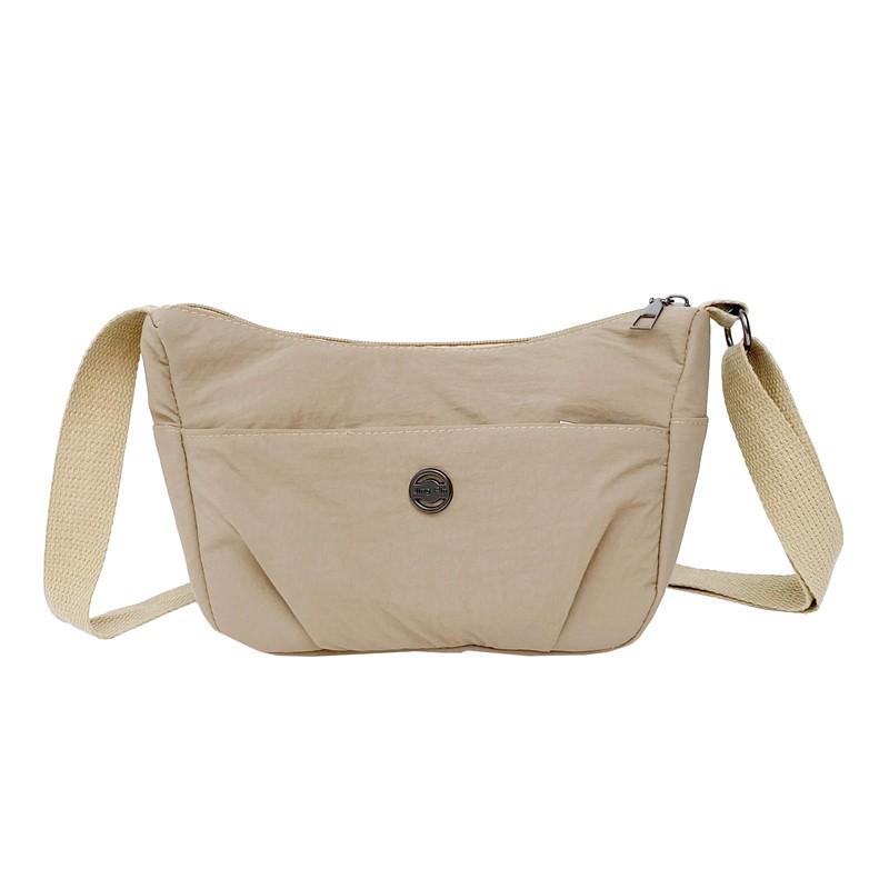 Women's Bag Women's 2025 New High-end Small Satchel Cloth Bag Travel Light Messenger Bag Commuter Shoulder Bag