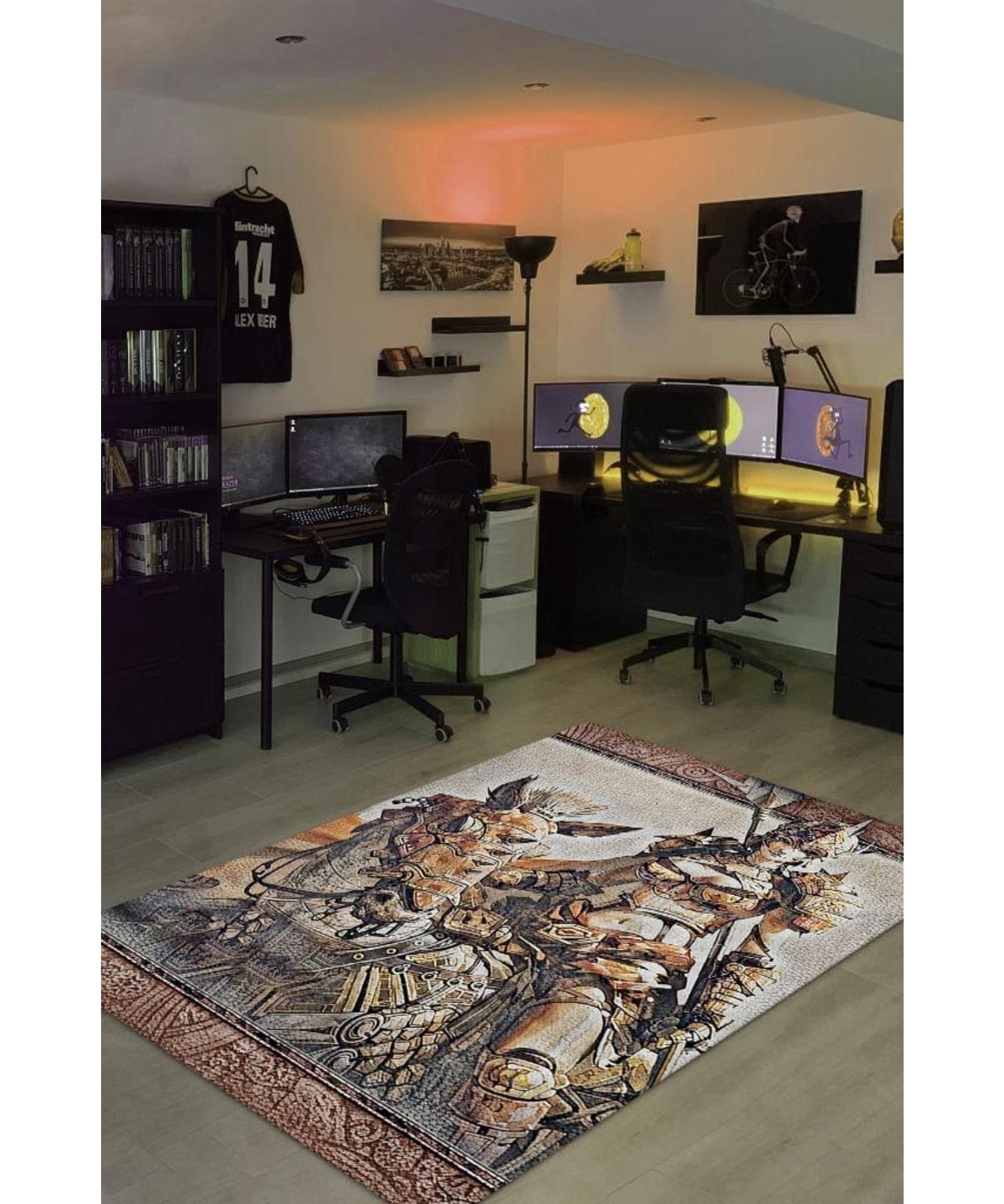 

Моющийся ковер Knight Gamer на тканой основе Knight