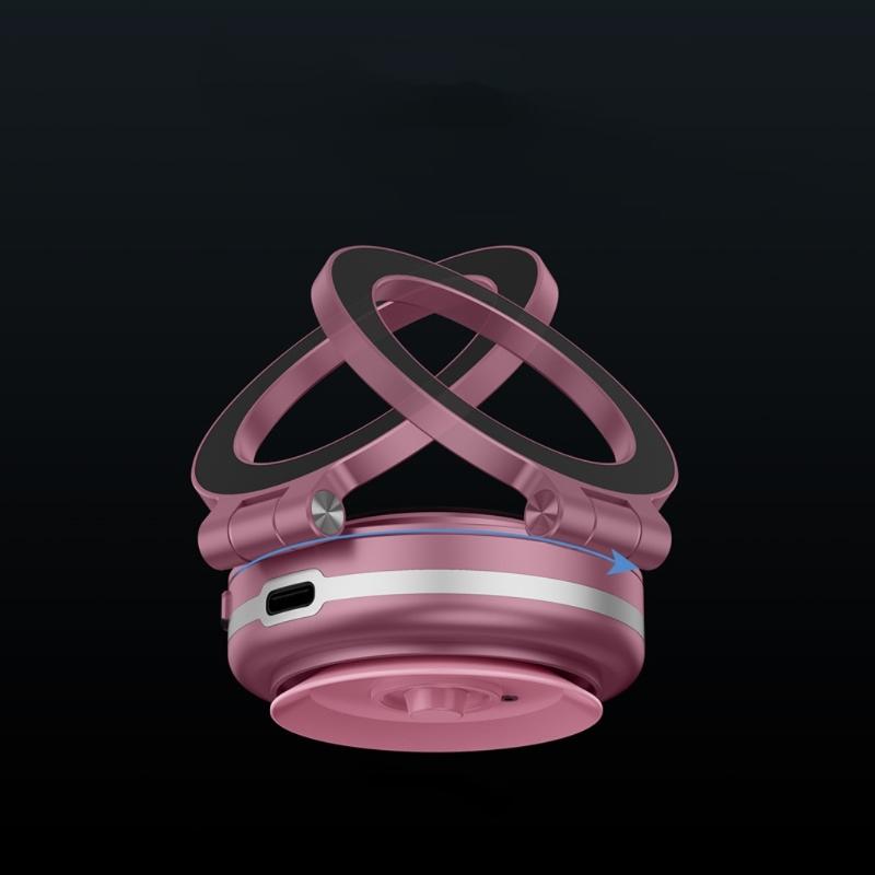 Vehicle Phone Mobile Mount Stand Magnetic Suction with Vacuum Attachment 360 Degree Rotation for Safe Driving Experience