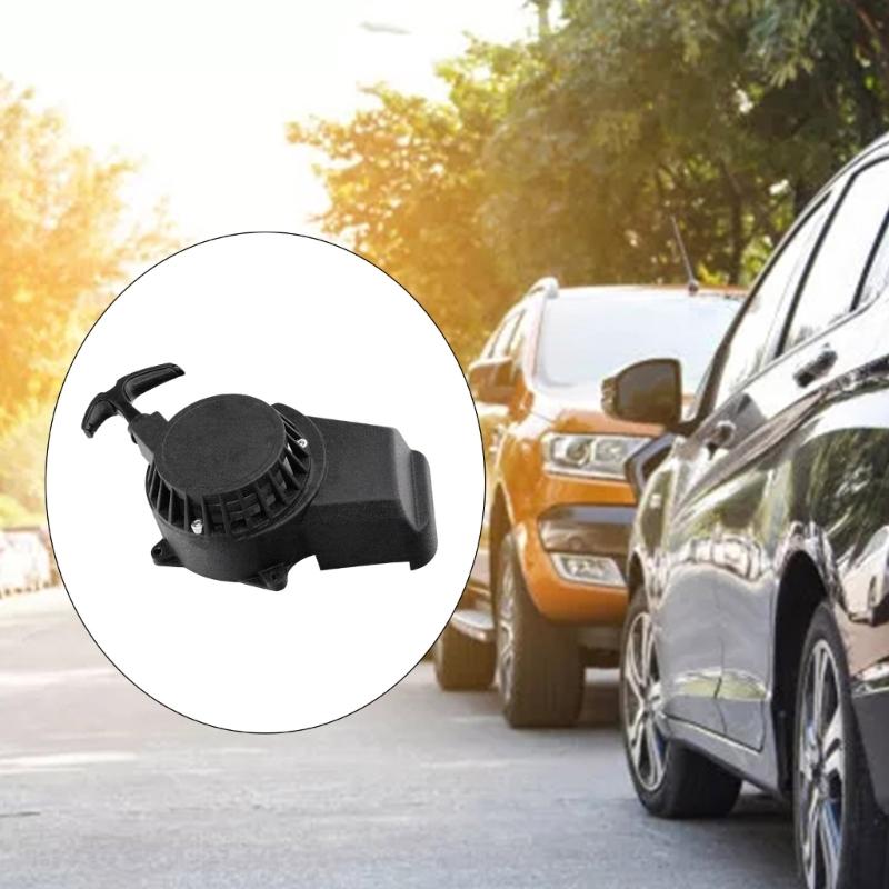 Motorcycle Pull Start Starter for 47cc 49cc Dirt ATV Aluminum Pull Start Starter Replacement Starter Assembly