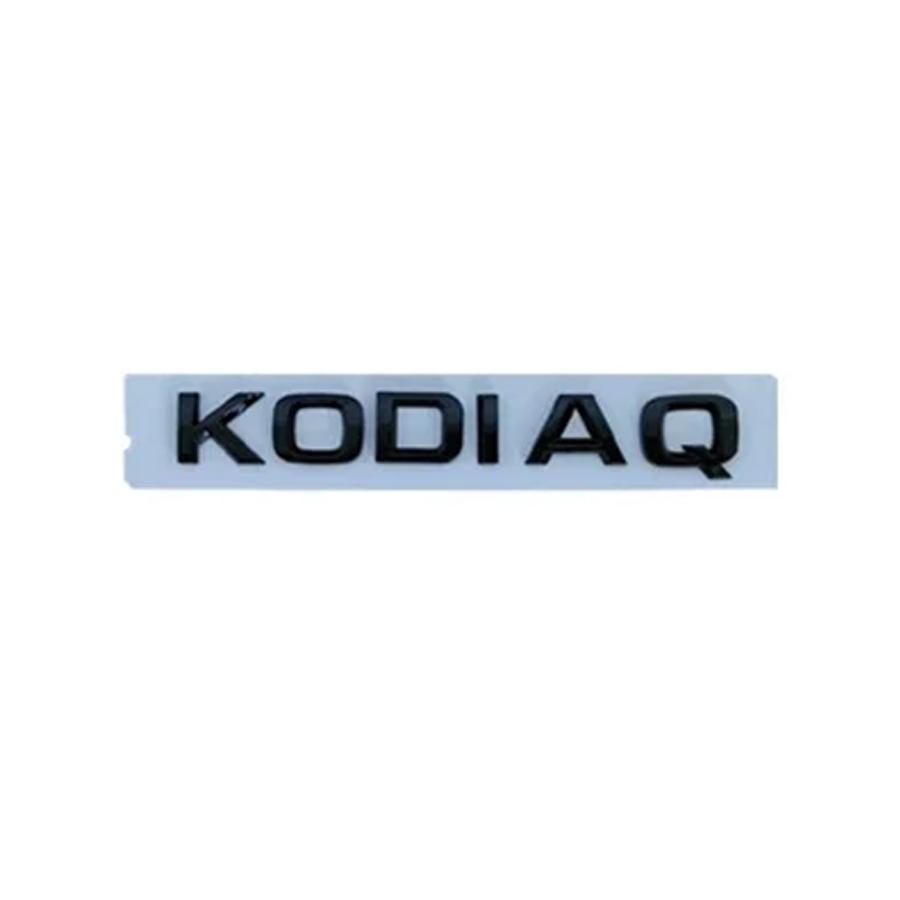 1PC ABS Car Rear Emblem Trunk Badge Sticker for Octavia Kodiaq Karoq Superb Rapid Fabia Kamiq Yeti 4x4 Letter Logo Accessories