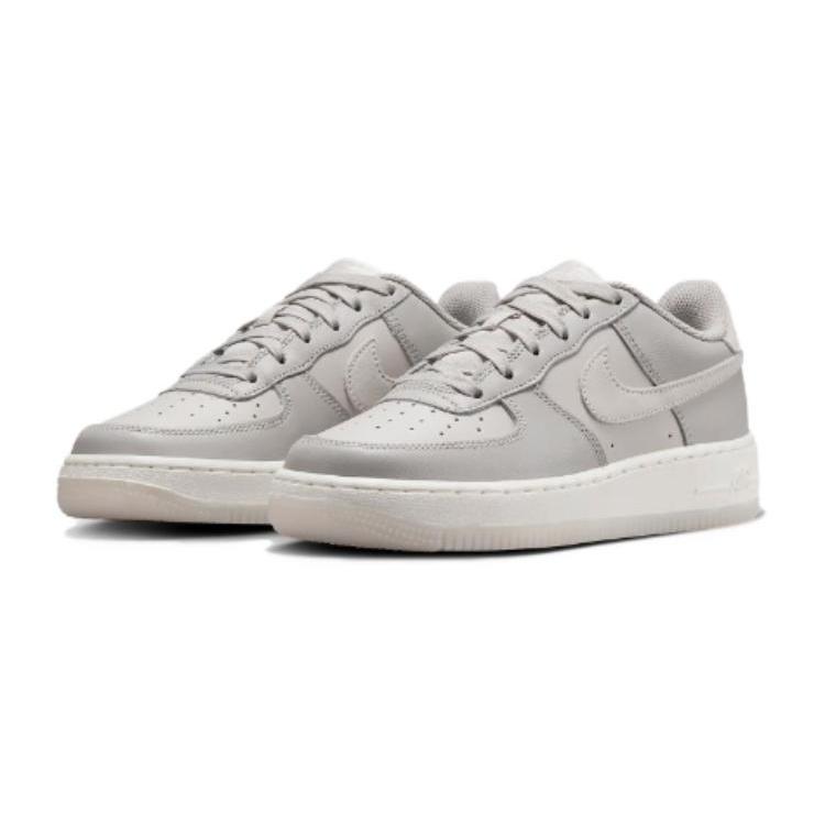 New Nike Air Force 1 LV8 5 GS 'Light Bone' HF5349-001