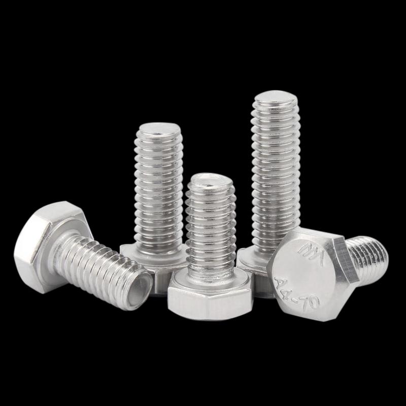 316 Stainless Steel A4-70 Hex Head Bolt (DIN933)