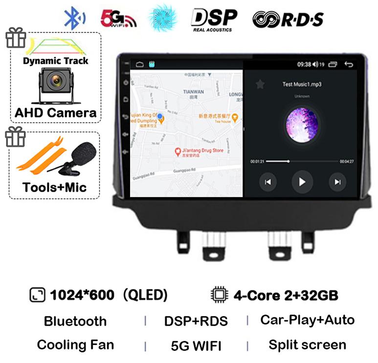

Беспроводной Android 14 Carplay Auto Автомагнитола для Mazda CX-3 CX3 Mazda 2 DK 2014 - 2021 Мультимедийный Видеоплеер GPS Стерео WIFI+4G