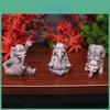 Creative Cute Yoga Elephant Resin Figurine Garden Miniature Desk Decor For Gifts And Home