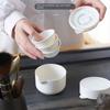Disposable Portable Teapot pure colour Travel Tea Set Chinese Tea Set Kung Fu Tea Set  office