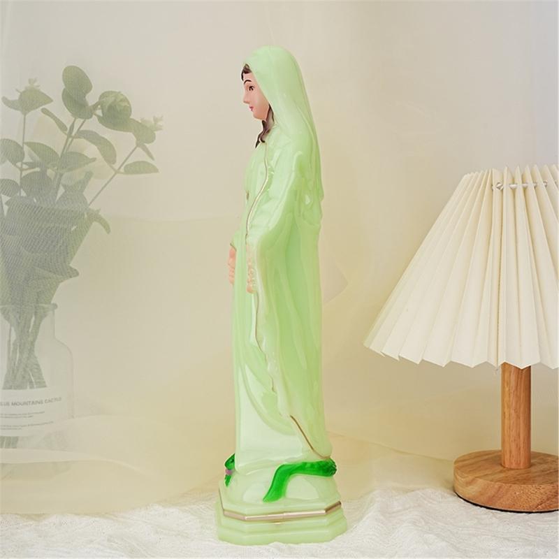 Catholic Statue Sculpture Virgins Mother Marys Statues Figurines Desktop Ornament Our Lady of Blesseds Mother Statues