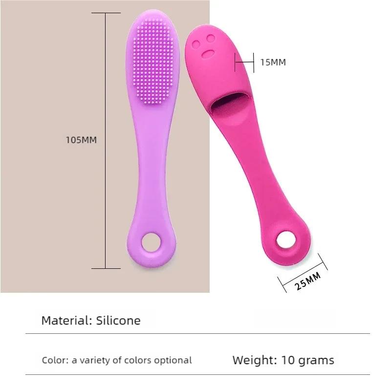 Periuță de deget moale pentru animale de companie pentru câine și pisică, periuță de dinți pentru pete lacrimale, îngrijire ochi, instrumente de curățare și îngrijire