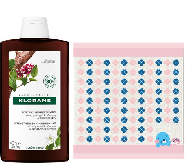 KLORANE Quinine Edelweiss Shampoo 400ml Bonobono Planning/Single Product/2-Pack Planning