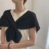 Women's Knitted Korean Cloak: Versatile Office Scarf & Shawl
