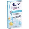 Bandes De Cire Froide - NAIR - Peaux Sensibles - Extrait De Camomille - 99% Naturel - 40 Bandes + 4 Lingettes