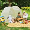 Portable Outdoor Tent for Kids: Spacious, Sun-Proof, Ideal for Camping, Picnics, and Play.