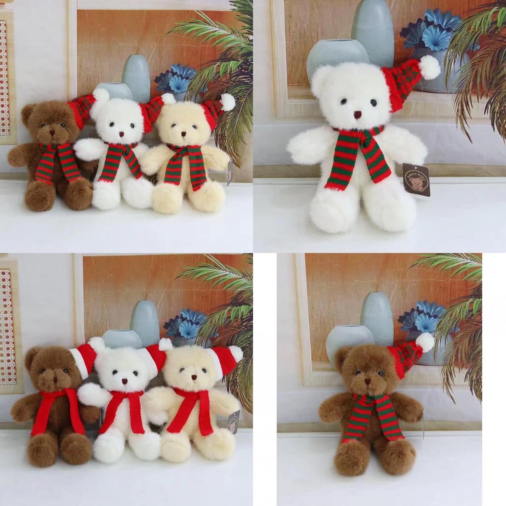 Adorable Teddy Bear Plush Toy Perfect For Cuddling Soft And Fluffy Gift For Christmas And New Year