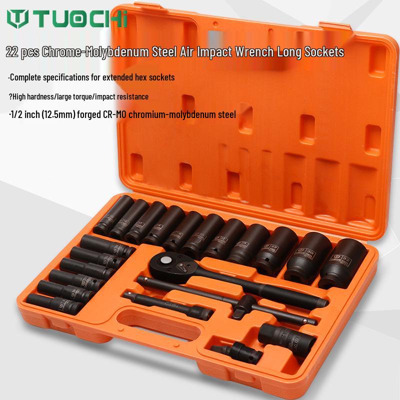 Thickened Air Impact Socket Wrench Set for Auto Repair
