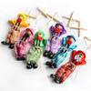 Funny Colorful Pull String Puppet Clown Wooden Marionette Handcraft Toys Joint Activity Doll Kids Children Gifts