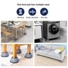 1/2/4/8PCS Universal Anti Vibration Feet Pads Washing Machine Non-Slip Pad Furniture Legs Slip Stop Silent Skid Raiser Fixed Mat