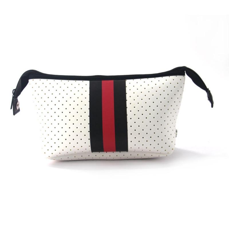 Bella borsa da donna borsa portaoggetti da donna portatile borsa da toilette materiale per immersioni borsa per cosmetici impermeabile