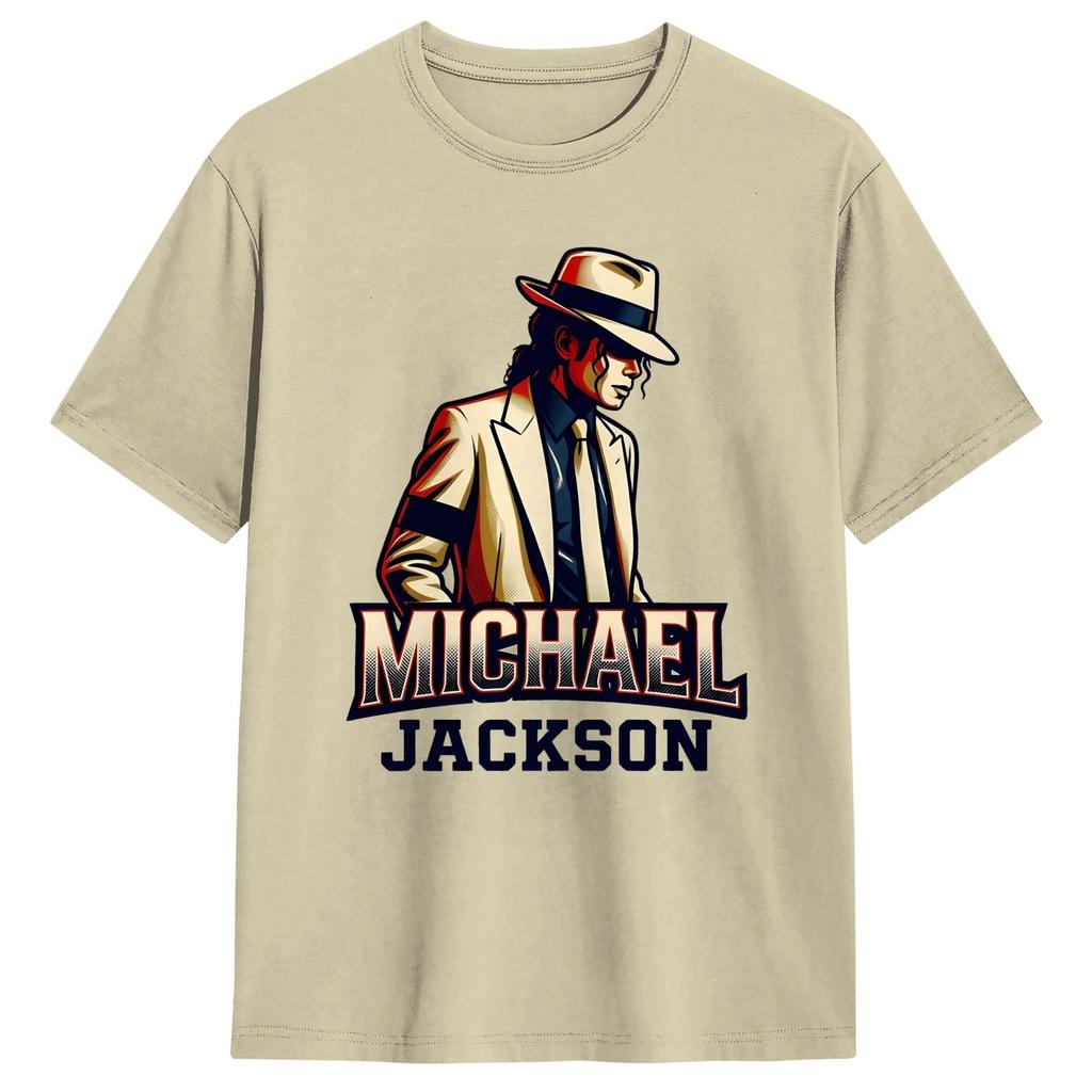 Couple T Shirt MMichael JJackson Poster TShirts Hippie Summer Tees Streetwear Cotton Tops Plus Size