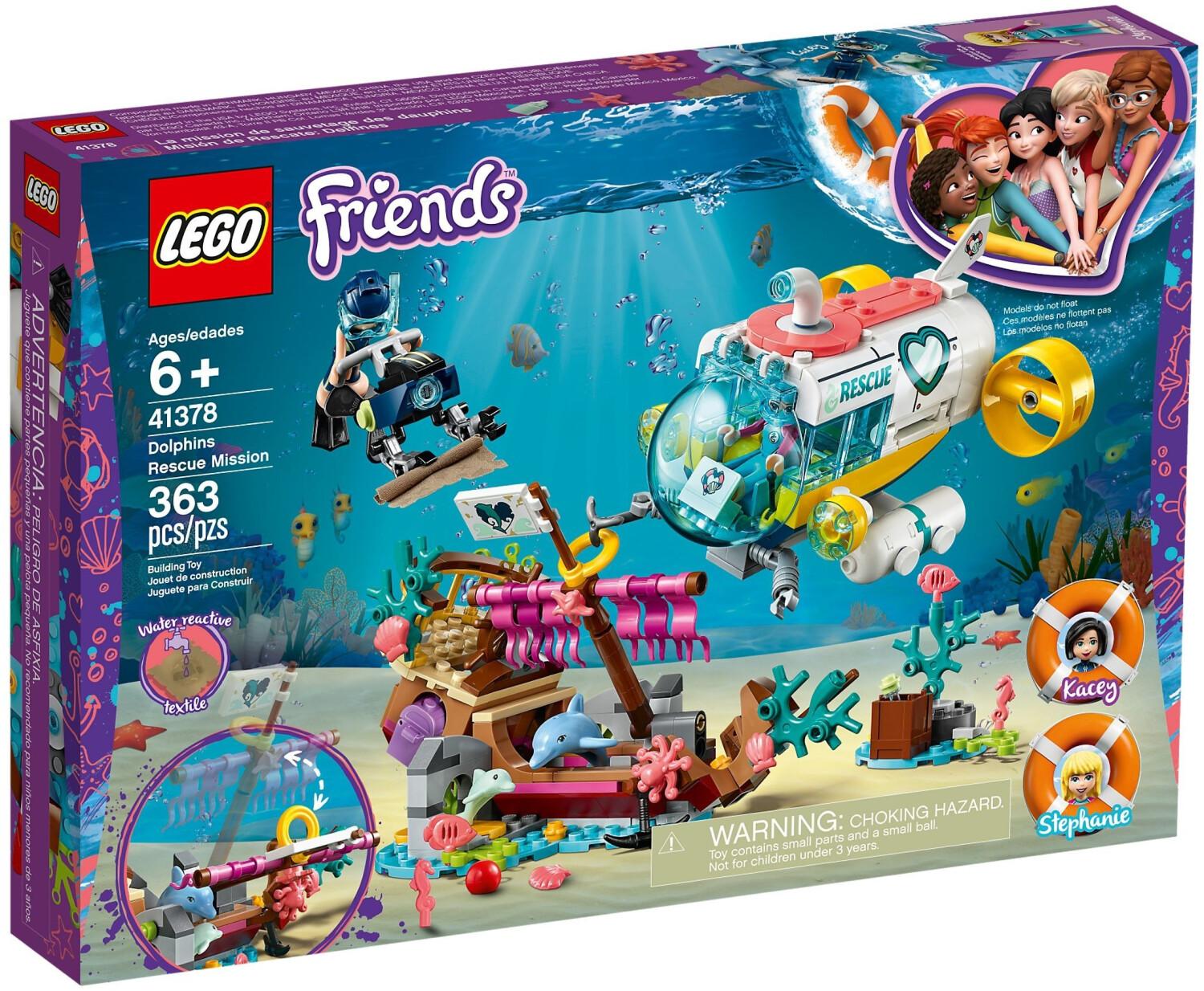 

LEGO конструктор Friends – Подводная лодка для спасения дельфинов (41378)