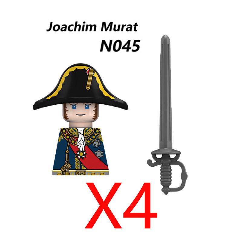 Military Medieval Building Blocks Napoleonic Wars Castle Knight Soldier Figures Weapons Guns British French Army Infantry MOC