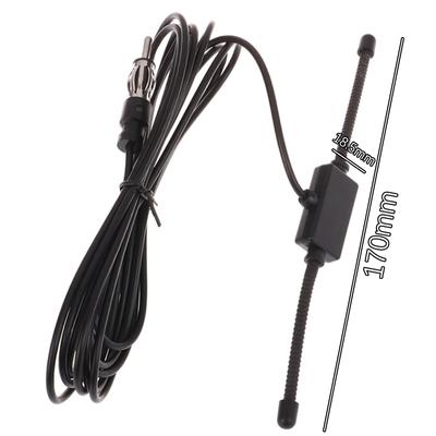 1 Unidad Antena Dipolo para Coche Estéreo para Barco Am Fm Antena de Cristal Antena de Radio Parabrisas de Coche Antena de Radio Am Fm Amplificador de Señal