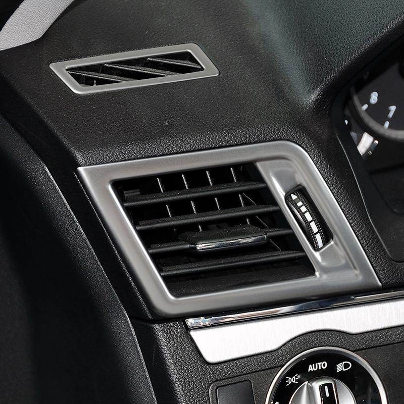 Car Dashboard Side Air Condition Vent Outlet Frame Trim For Mercedes Benz E Class Coupe W207 C207 2009-2013 Interior Accessories