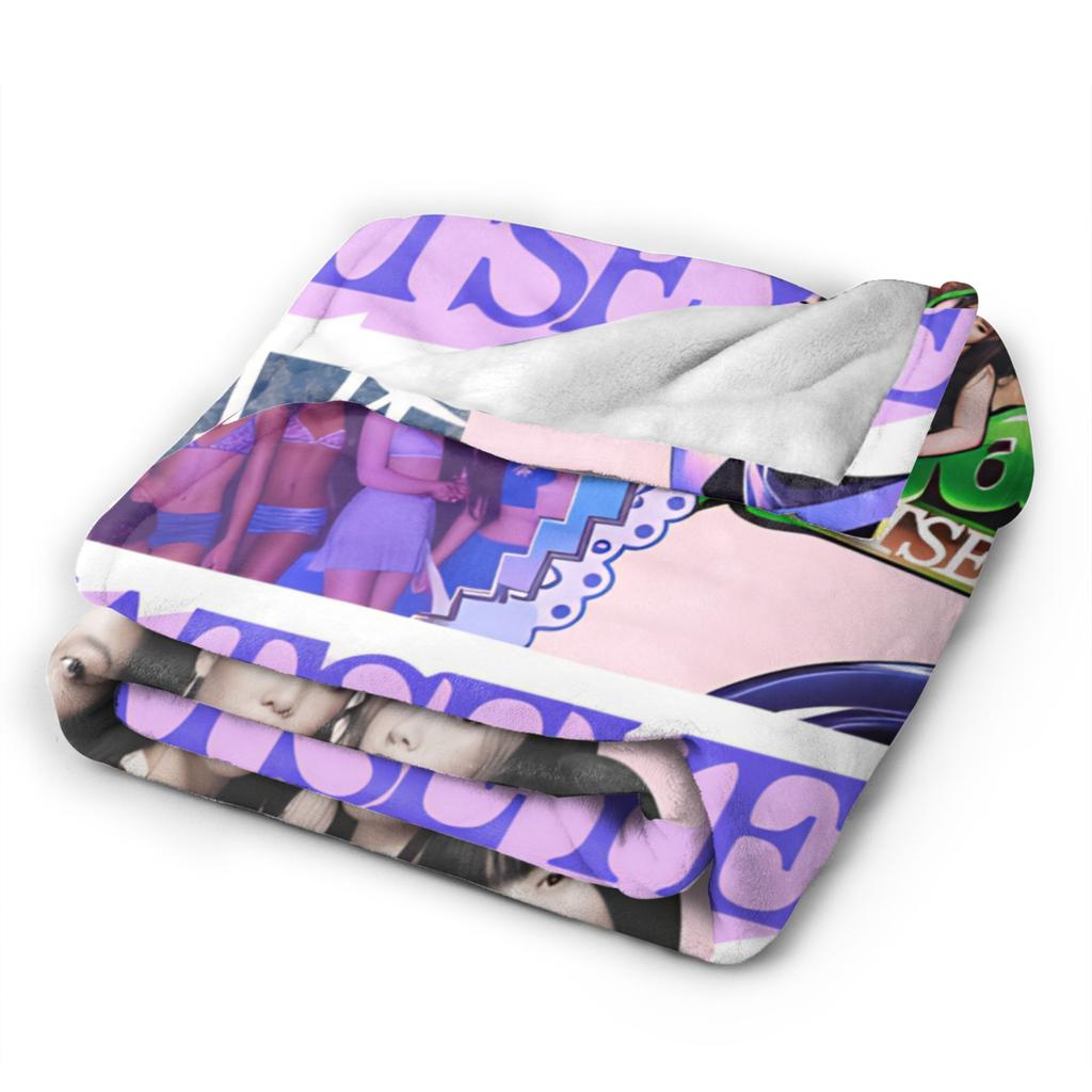 Katseye Kpop Music  Blanket Quality Soft Warm  Bedding Throws Winter Students Couch Bed Funny Bedspread