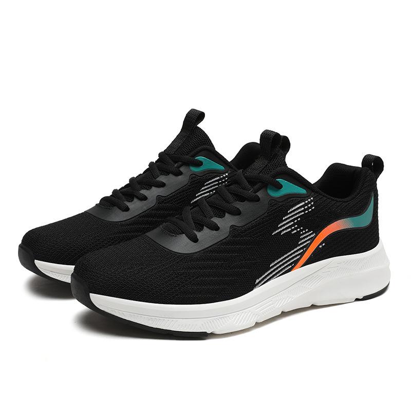 Men'S Shoes Sneakers Men'S Summer Lightweight Shock-Absorbing Running Shoes Mesh Casual Breathable Running Shoes Men'S