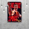 Van damme attore Segni di Latta Metallici Vintage Poster Decorazioni Placca Metallica Retro Decorazione Murale per Garage Bar