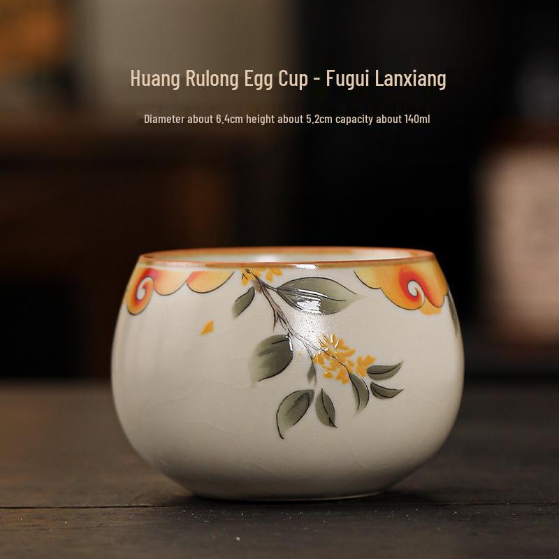 Ru Ware Ceramic Kung Fu Tea Tasting Cup