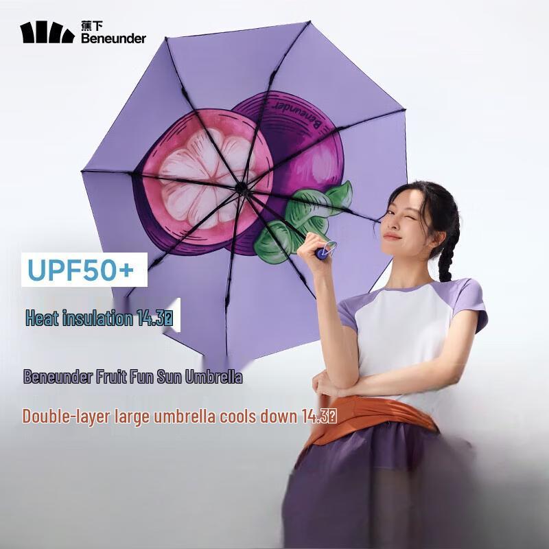 Beneunder BM397 UV Protection Three-Fold Umbrella