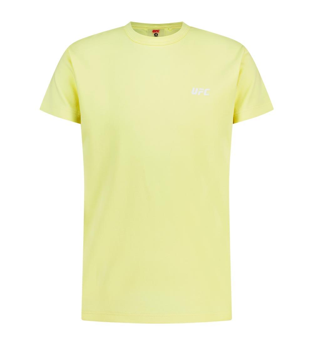 Ufc Sports Ufc Physical Regular Fit Short Sleeve T-Shirt Neon Yellow U2Ssw2132Ny Neon Yellow/3Xl