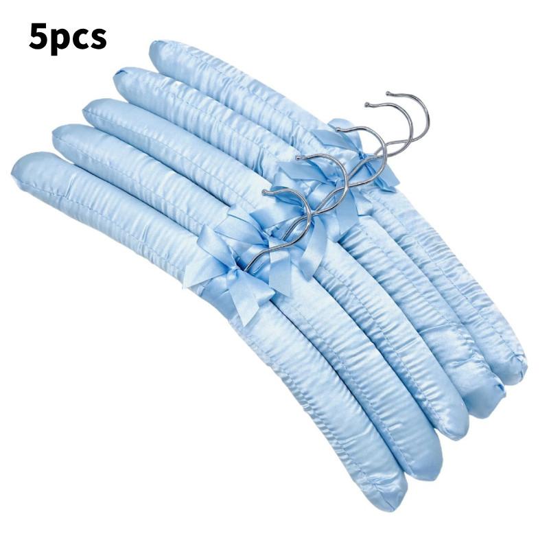 Satin Large Padded Hanger Silk Hangers Wardrobe Organization Hotel Room Supplies