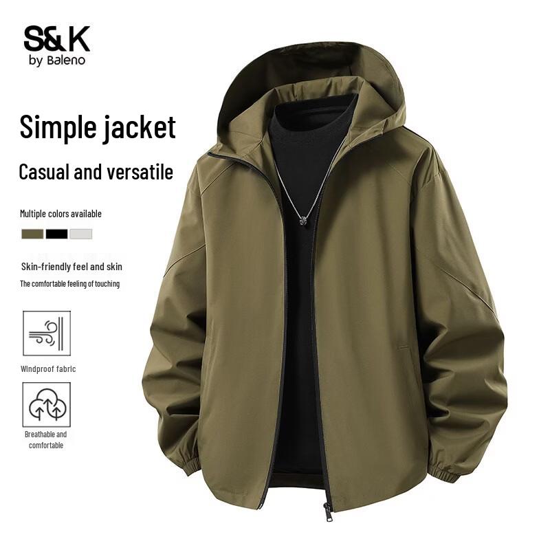 Baleno S&K Series Men's Casual Hooded Jacket