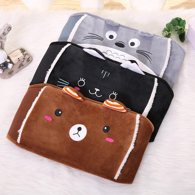 Warm Water Bottle With Plush Waist Cover Safe And Durable