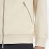 Fred Perry [sharp] Slub Jersey Zip Through Pullover   Oatmeal Afpm2417858 691