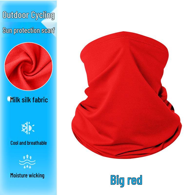Slim Camouflage Neck Gaiter & Face Mask: Unisex, Dustproof, Breathable Ice Silk
