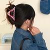 Raspberry Color Hollow Hair Clip Polka Dot Hairpin Fashion Hair Claw Clip  Headdress