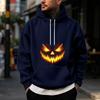 Herren Halloween Motiv - Gefütterter Pullover Hoodie für Freizeitkleidung