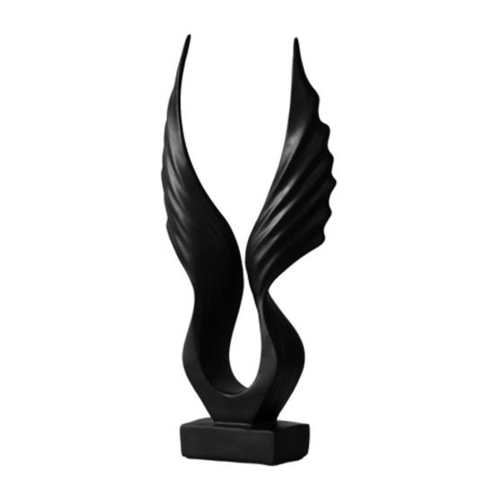 Bird Wing Statue Resin Figurine Sculpture Garden Office Home Desktop Decoration Sale Goods
