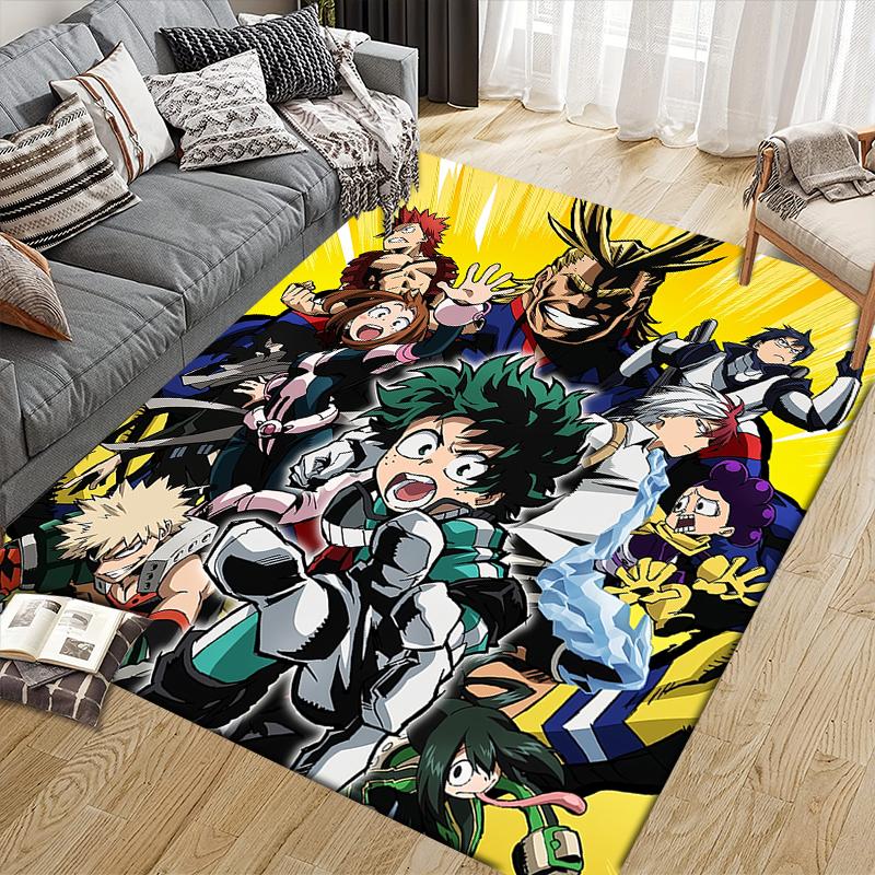 Tappeto Area My Hero Academia, Tappeto Accogliente per Fan MHA, Regalo Ideale.chl