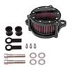 Motorcycle Black CNC Air Cleaner Intake System Filter Kit For Harley Sportster Iron XL 883 1200 72 48 1988-2022