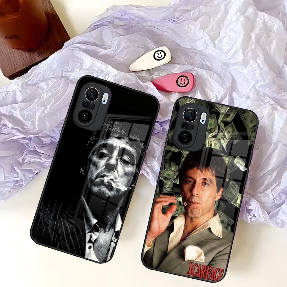 Scarface Tony Montana Phone Case for Xiaomi 15 14 13 12 Mi 11 Pro Ultra Lite Glass Cover