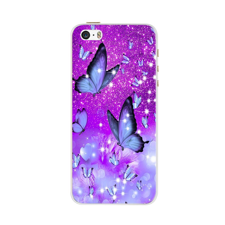 For iPhone 5 5S SE iPhone5s Case for iPhone 5S Case Silicone Cute Case for iphone SE Cover bumper for iphone 5 S 5se Phone cases